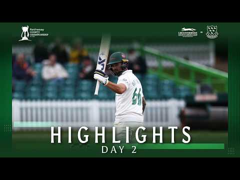 HIGHLIGHTS | Leicestershire vs Sussex | Day 2 | Rothesay County Championship